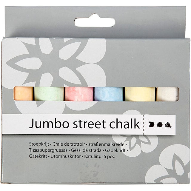 Produktbild 2 för Gatukritor 6 Färger