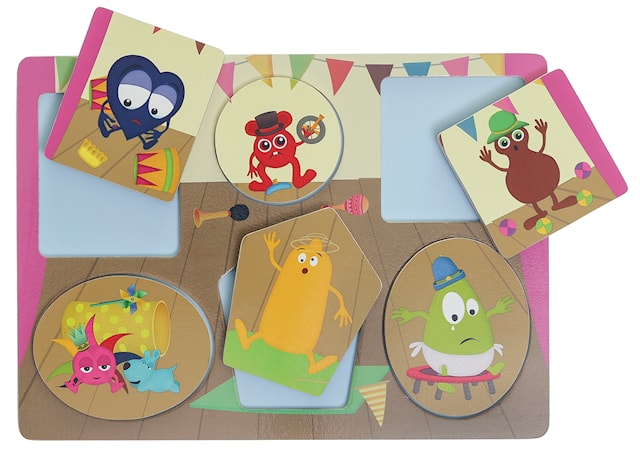 Tuotekuva 2 - Babblarna Tunteiden palapeli Teddykompaniet