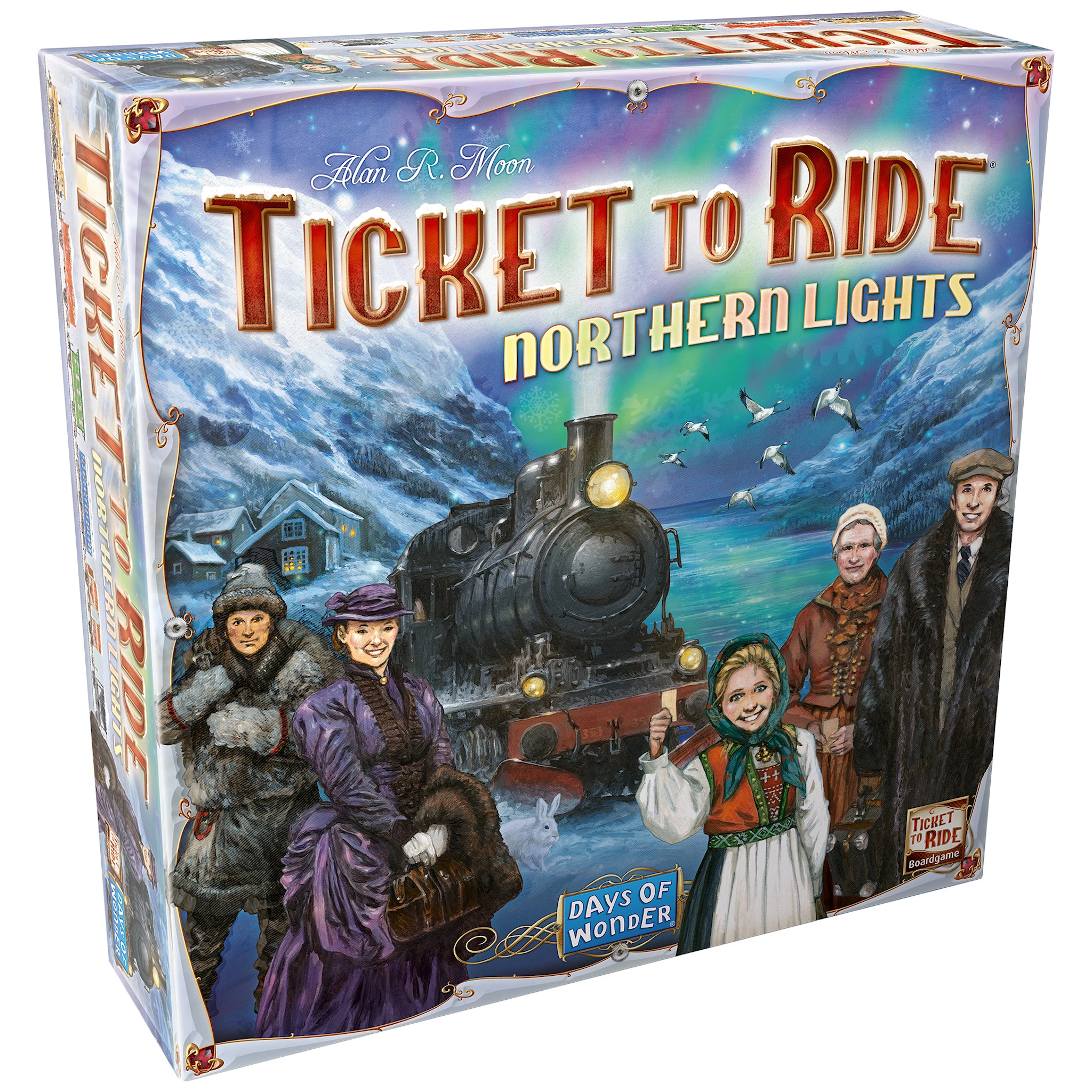 Produktbilde for Spill Ticket To Ride Northern Lights (SE/FI/NO/DK)