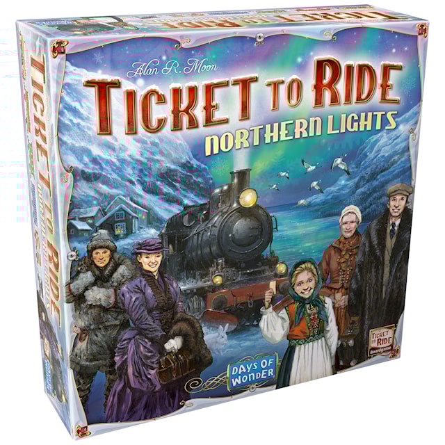 Tuotekuva 1 - Ticket To Ride Northern Lights Lautapeli (SE/FI/NO/DK)