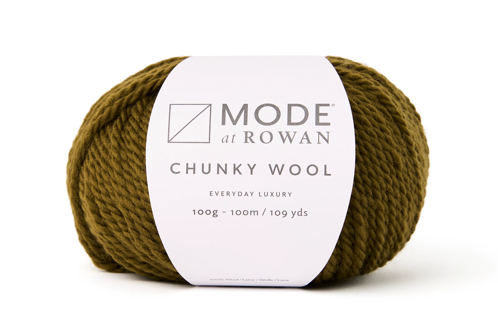 Produktbild för Chunky Wool, 100% ull 100 gr Mode at Rowan
