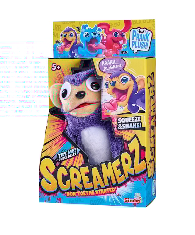 Produktbild 6 för Simba Toys ScreamerZ Apa Gosedjur med Ljud 30 cm