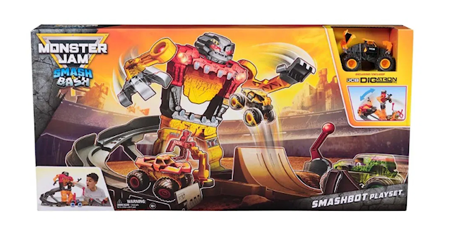 Produktbilde 1 for Monster Jam 1:64 Smash & Bash Smashbot Lekset