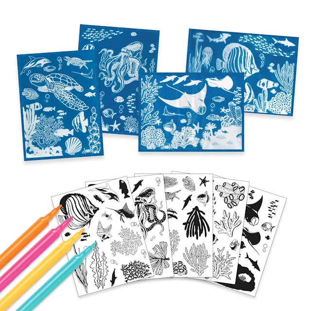 Produktbilde 2 for Skap med lys og Cyanotopia Undervannsverden Djeco