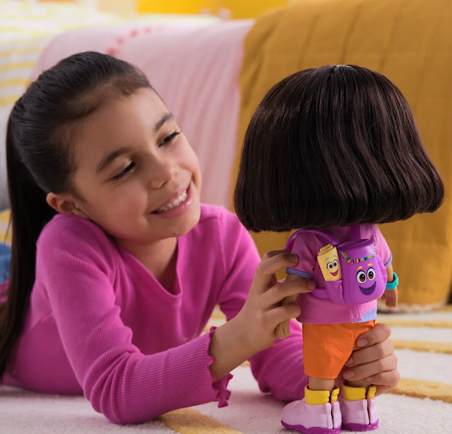 Tuotekuva 3 - Dora Seikkailija Interaktiivinen Nukke 30 cm Laula ja Tutki