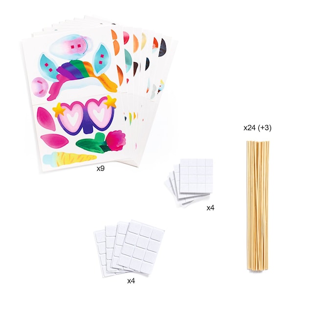 Produktbild 1 för DIY-Kit Fotomasker till Festen Djeco