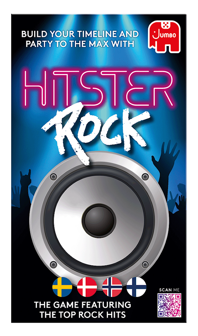Produktbild 1 för Hitster Rock (SE/NO/FI)