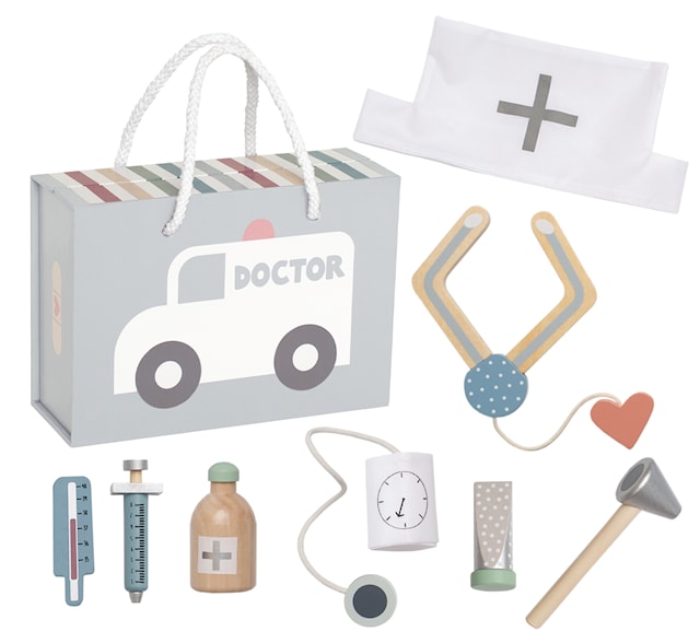 Produktbild 1 för Doktorsväska Silver Jabadabado