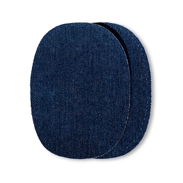 Tuotekuva 2 - Farkkupaikka Puuvilla 10 x 14 cm 2 kpl Tummansininen Prym