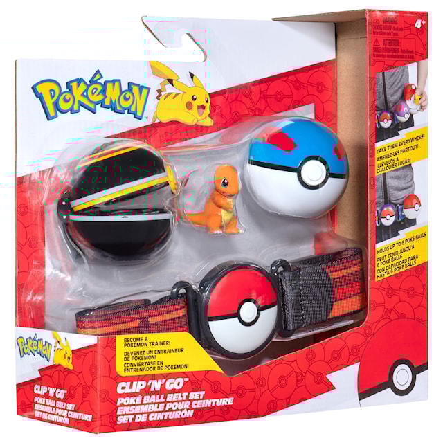 Tuotekuva 7 - Pokemon Clip N Go Belt Set Charmander