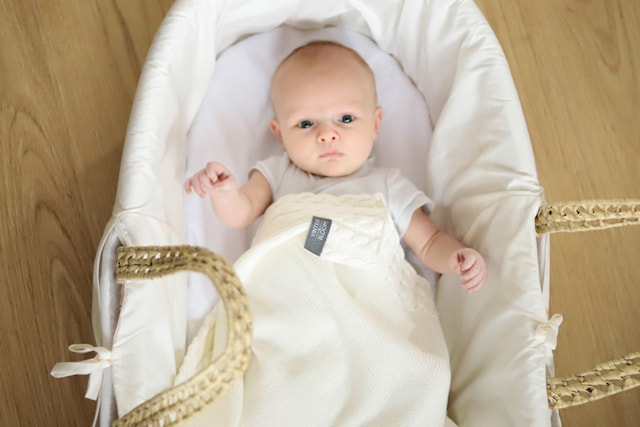 Produktbilde 3 for Babyteppe Joy EKO Warm White Vinter & Bloom