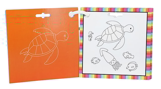 Produktbild 2 för Första Målarboken Water Magic Till Havs Galt