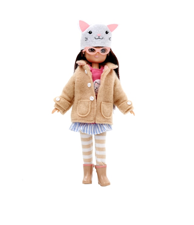 Produktbilde 1 for Dukke Kattejente Lottie