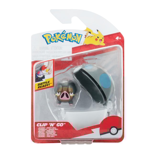 Tuotekuva 2 - Pokemon Clip N Go Lechonk With Heavy Ball