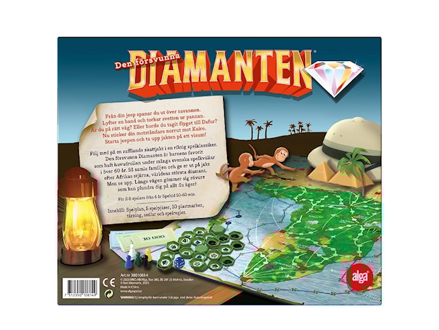 Produktbild 4 för Den försvunna Diamanten (SE)