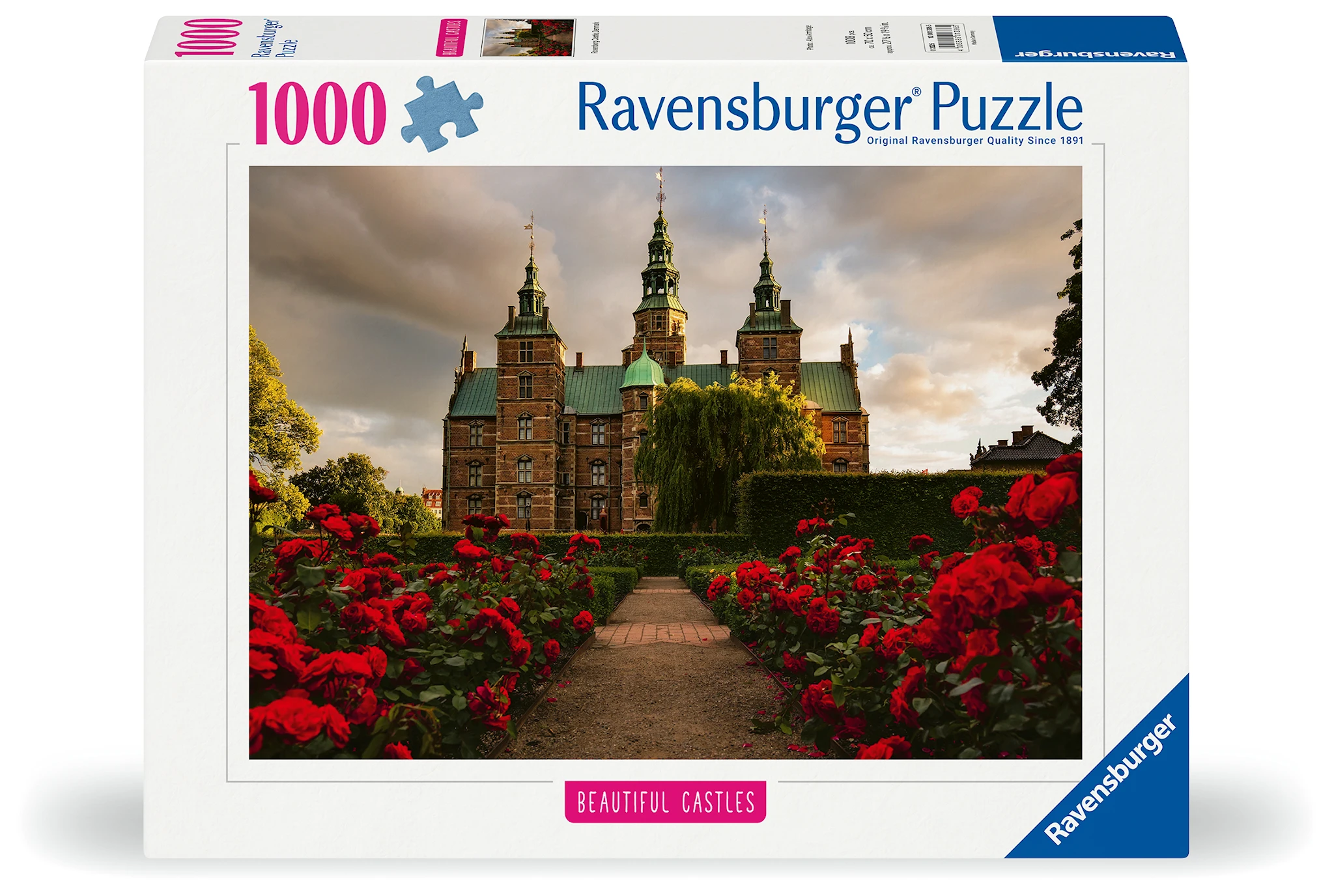 Tuotekuva ille Rosenborgin linna Tanskan palapeli 1000 palaa, Ravensburger