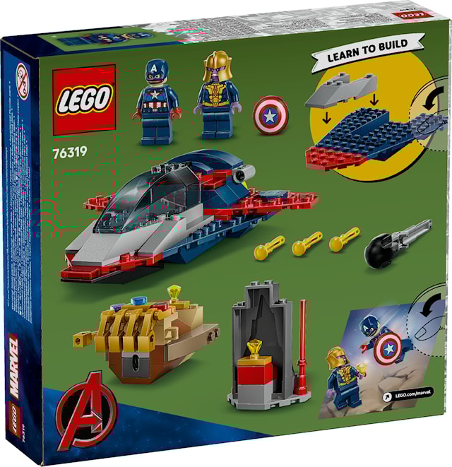 Tuotekuva 4 - Captain America vastaan Thanos LEGO® Super Heroes (76319)