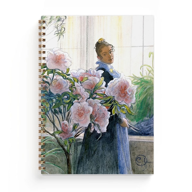 Produktbild 2 för Anteckningsbok A5 Carl Larsson Azalea