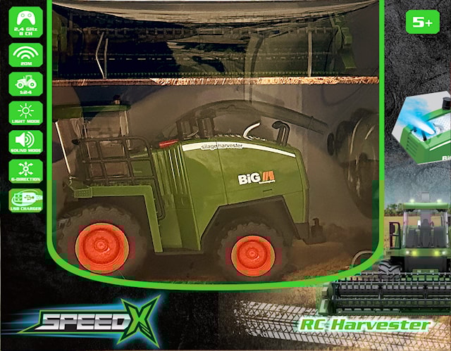 Produktbilde 6 for Radiostyrt RC Siloslåmaskin SpeedX