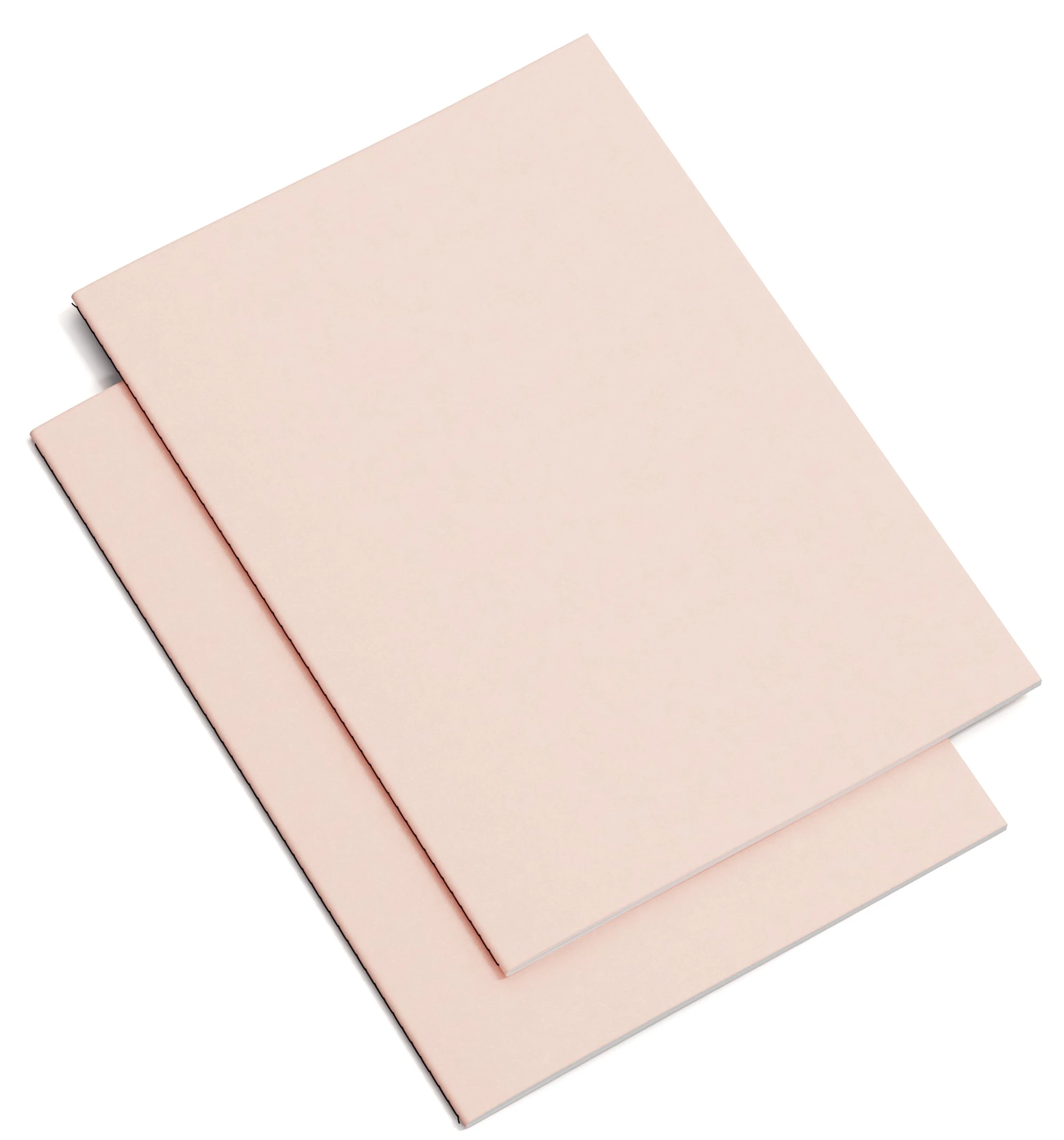 Tuotekuva ille Muistilohko A4 Viivattu 2-pakkaus Dusty Pink Bigso Box of Sweden