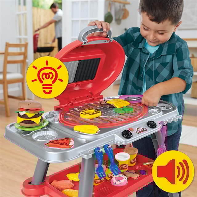 Produktbild 2 för PD Sizzlin Grill Playset PLAY-DOH
