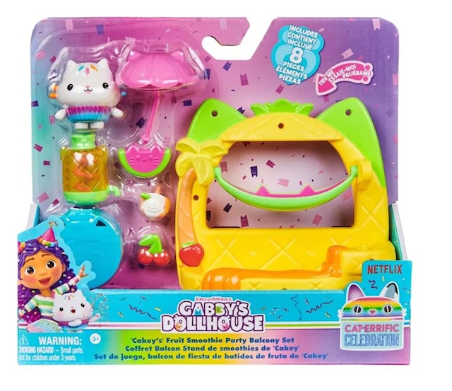 Tuotekuva 4 - Gabby's Dollhouse Cakeys -parvekeleikkisetti