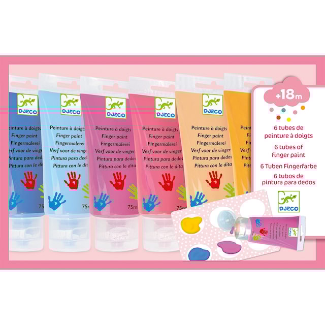 Produktbilde 1 for Fingermaling, Pastell, Djeco