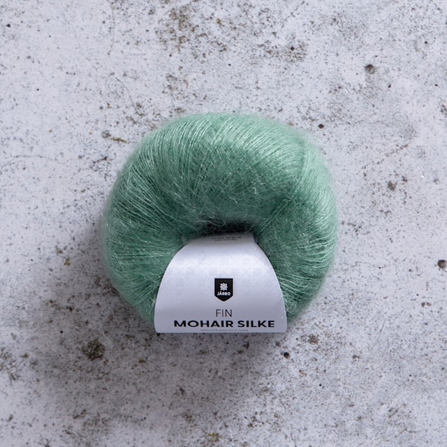 Fin Mohair Silk Garn 25 g Herb garden (31534) Järbo