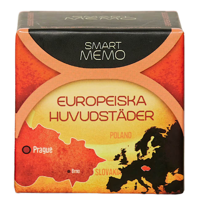 SmartMemo Europeiska Huvudstäder