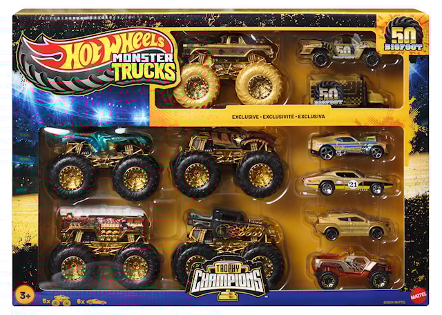 Produktbilde 7 for Monster Trucks Bigfoot Trophy Champions Hot Wheels