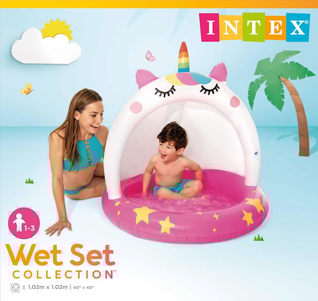Produktbilde 2 for Caticorn Babybasseng Intex