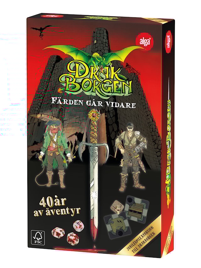 Produktbilde 3 for Drakborgen Jubileum 40 år Expansion, Alga (SE)