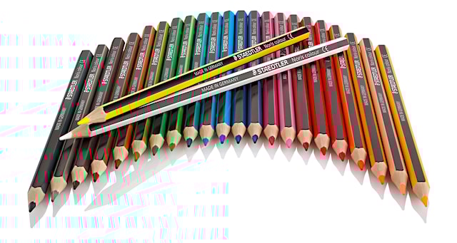 Produktbild 2 för Färgpennor FSC 24-p Noris®colour Staedtler special edition Johanna Basford