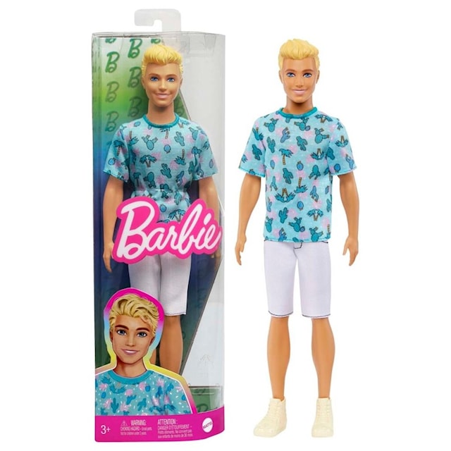 Tuotekuva 3 - Barbie Fashionista Ken Sininen Paita