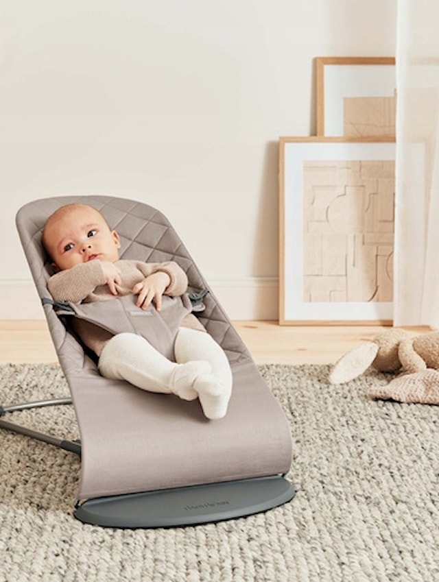 Produktbild 2 för Babysitter Bliss, Sandgrå, BabyBjörn