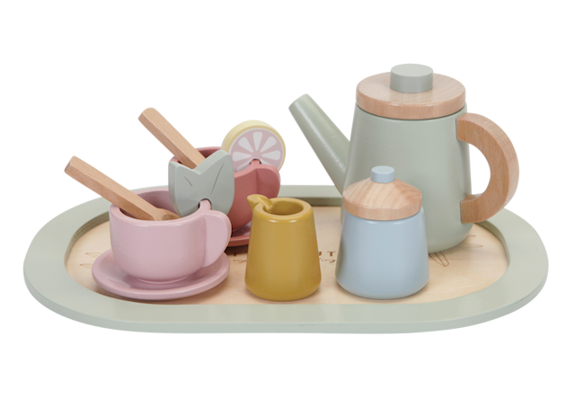 Produktbild 1 för Te-servis i Trä, Little Dutch