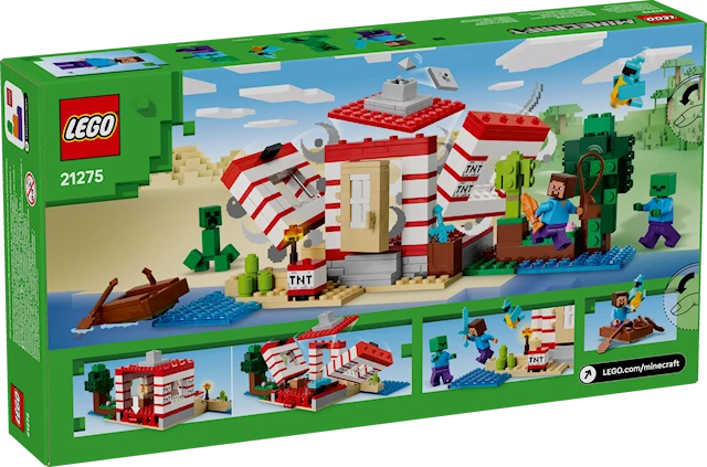 Produktbild 4 för Dynamithuset i djungeln LEGO® Minecraft (21275)