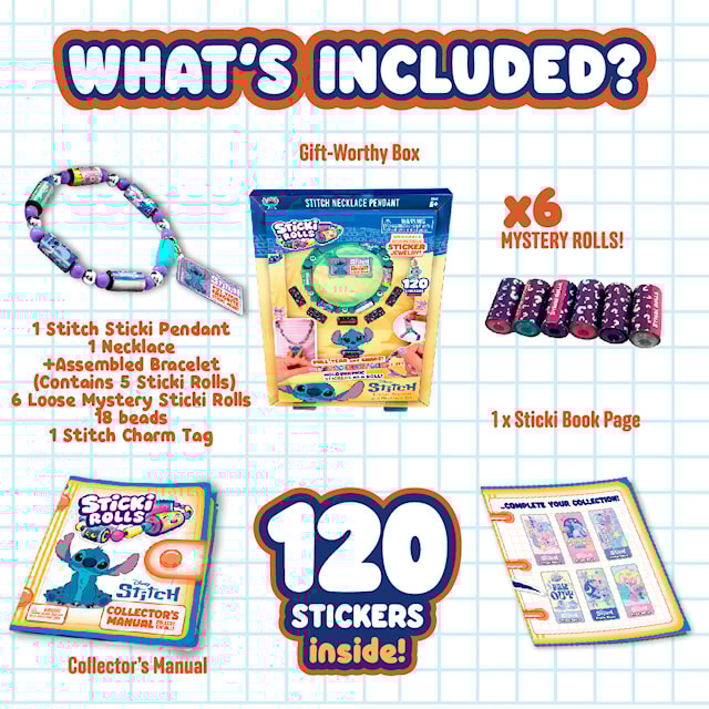 Tuotekuva 7 - Stitch pendant Sticki rolls