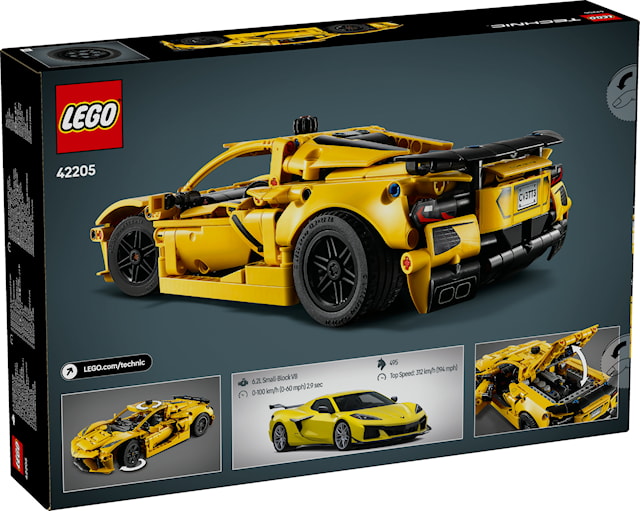 Tuotekuva 3 - Chevrolet Corvette Stingray LEGO® Technic (42205)