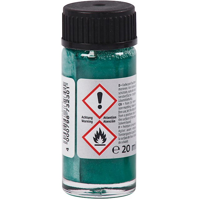 Produktbilde 3 for Magisk marmoreringsmaling, metallic farger, 6x20 ml/ 1 pk.
