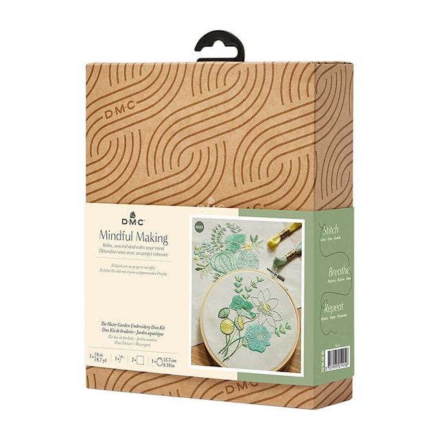 Produktbilde 3 for Broderisett med 2 hagemotiver fra DMC Mindfulness