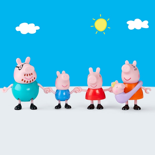 Produktbild 4 för Gretas Familj Figurpack 5-pack Greta Gris