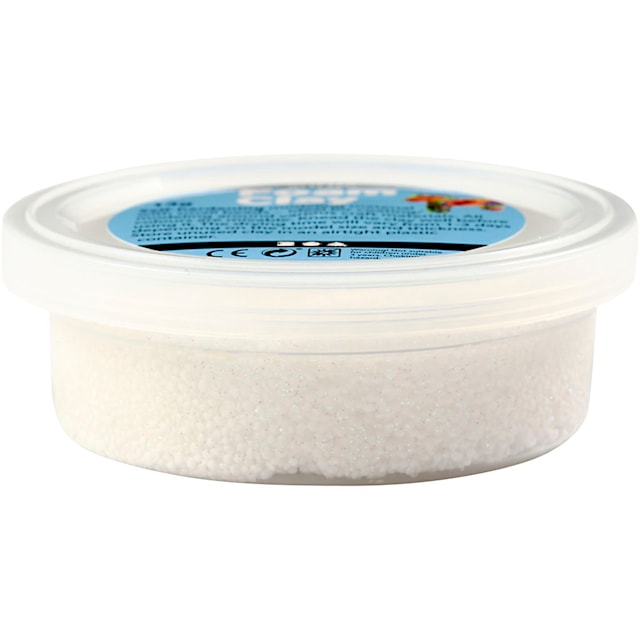 Tuotekuva 6 - Foam Clay® Helmimassa, kimalle, pastellivärit, 6x14 g/ 1 pkt