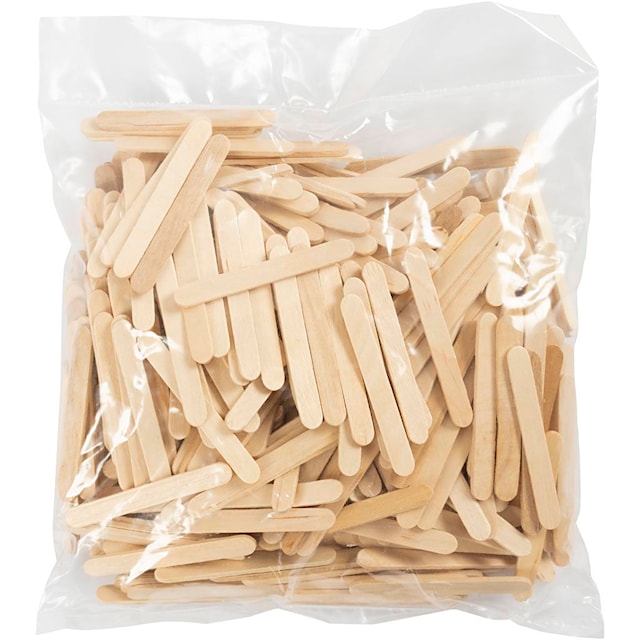 Produktbilde 3 for Ispinner, L: 5,5 cm, B: 6 mm, natur, 400 stk./ 1 pk.