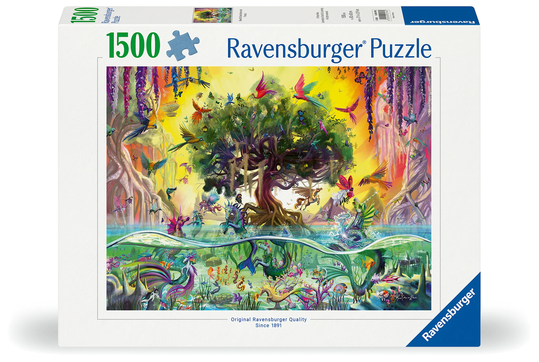 Tuotekuva ille Palapelit Sea Unicorn 1500 palaa, Ravensburger