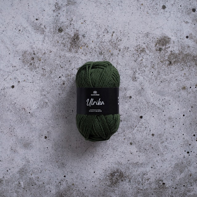 Ulrika Villalanka 50 g Metsänvihreä Svarta Fåret