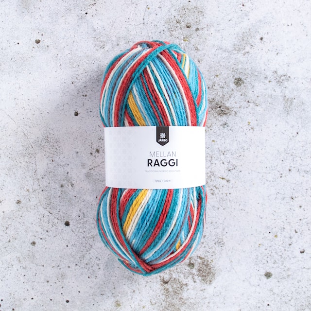 Produktbilde 1 for Mellanraggi Garn Ullmiks 100 g Ancient Time (28429) Järbo