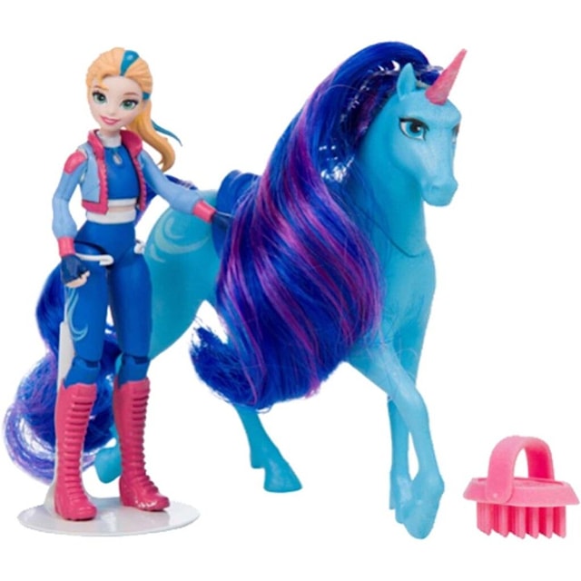 Tuotekuva 2 - Isabel & River -nukke hevosen kanssa 11 cm Unicorn Academy