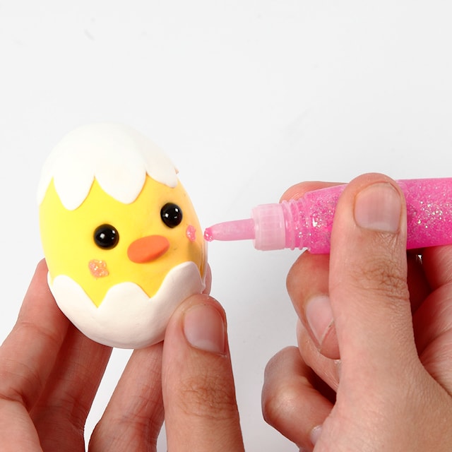 Produktbilde 3 for Søt påskefamilie, modellering, 1 sett