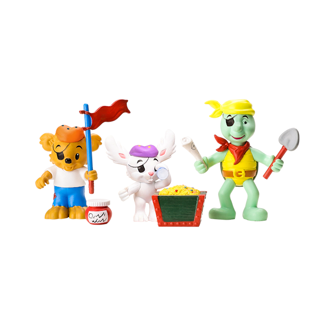 Bamse Figursett Sjørøver Micki